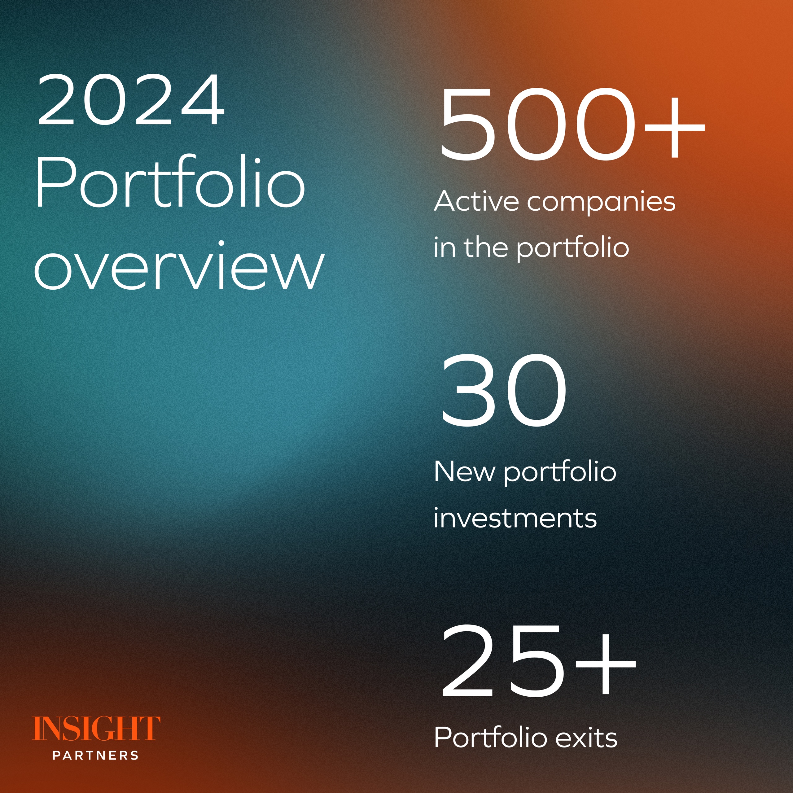 2024 Insight portfolio stats